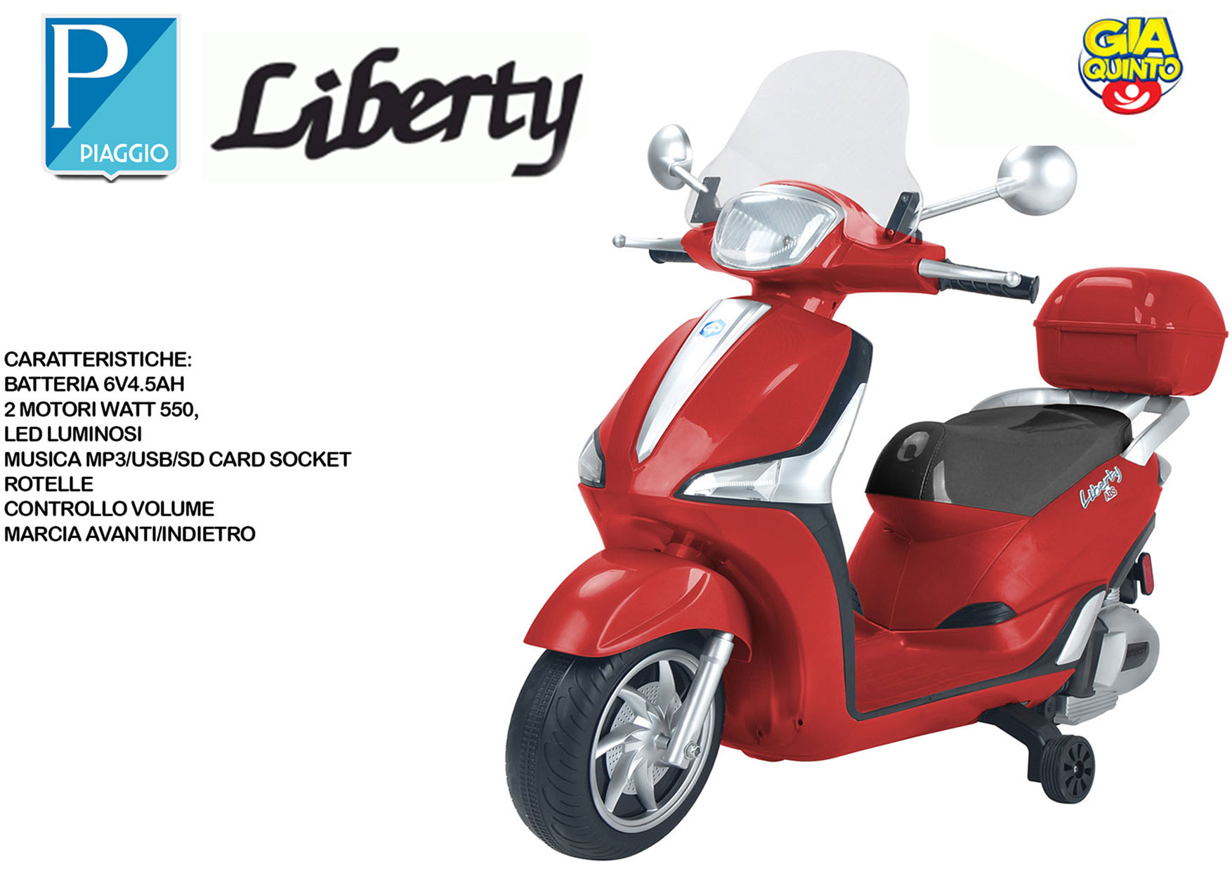 Piaggio Liberty 12V