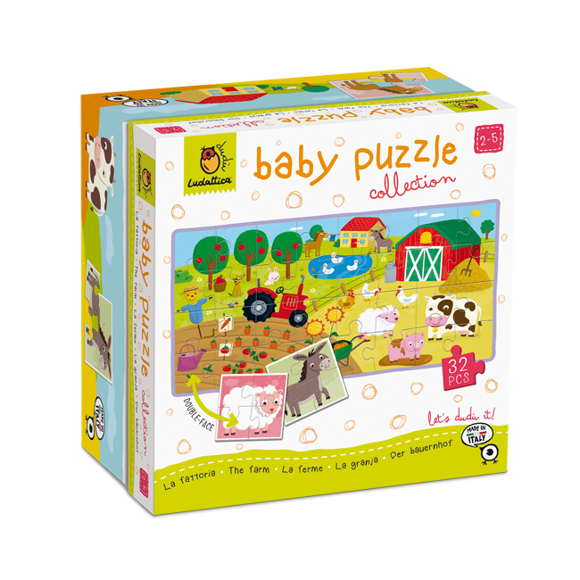 Ludattica - Baby puzzle la Fattoria