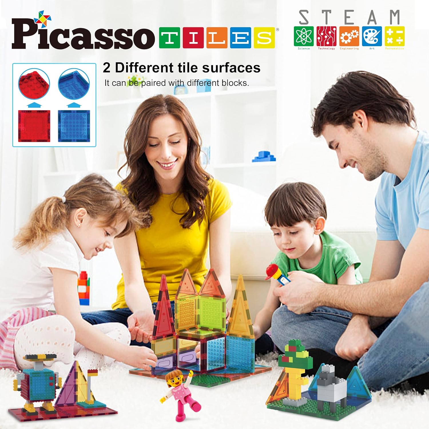 Costruzioni Magnetiche Picasso Tiles 63