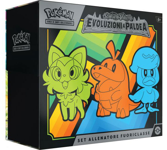 Pokemon set Allenatore Evoluzioni a Paldea