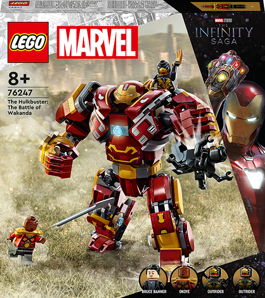 Marvel The Infinity Saga Hulkbuster Battaglia Wakanda